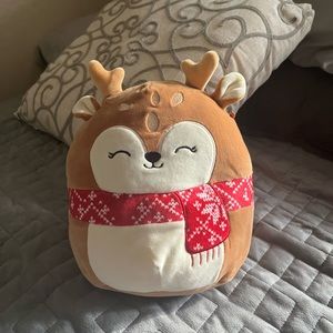 8” Dawn the Fawn Deer Squishmallow (Christmas Edition)